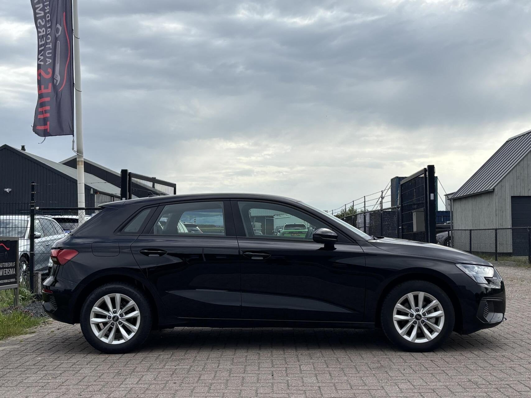 Audi A3 Sportback 30 TFSI Pro Line acc apple carplay, Auto's, Audi, Gebruikt, Zwart, Origineel Nederlands, Bedrijf