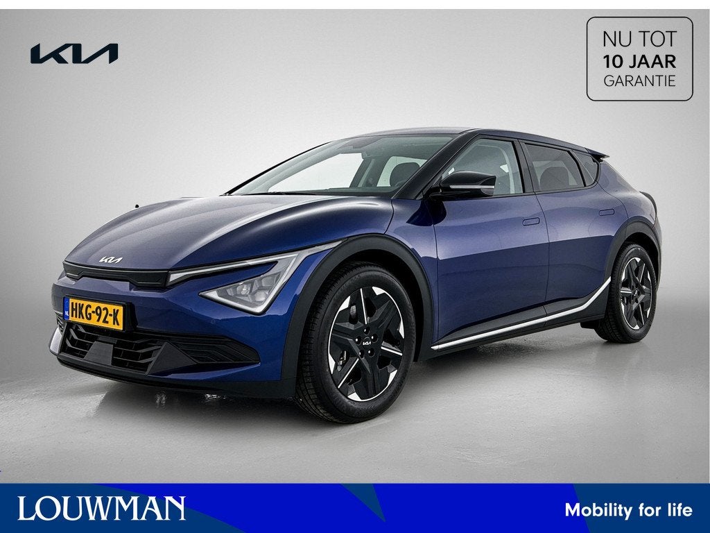 Kia Ev6 Light Edition 63 kWh | ACTIE ! | NU UIT VOORRAAD LEV, Auto's, Kia, Automaat, 12 maanden, Achterwielaandrijving, Blauw