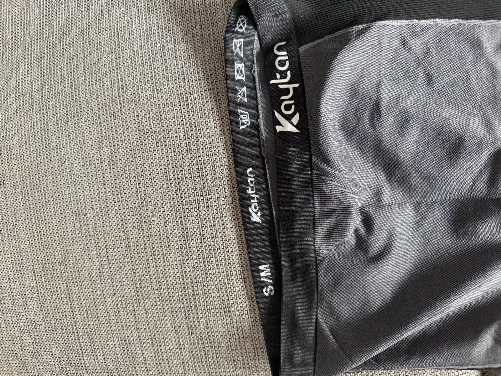 Comfortabele, nauwsluitende sportlegging, Ophalen of Verzenden, Fitness of Aerobics, Maat 36 (S), Grijs