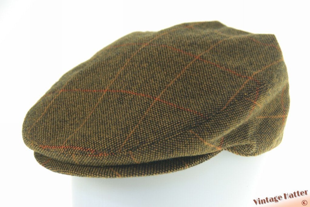 Vintage Platte pet CandA goudachtig geelgroen wol mix 59, Kleding | Heren, CandA (C&A), Ophalen of Verzenden, 58 of 59 cm (L, 7¼ of ⅜ inch)