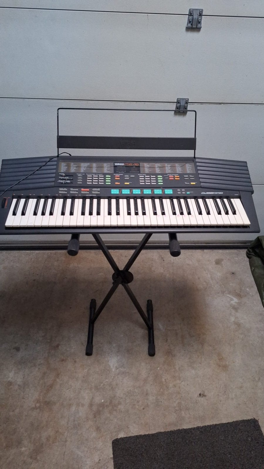 Yamaha PSR-48 Keyboard, Muziek en Instrumenten, Keyboards, Ophalen, 61 toetsen, Gebruikt, Midi-aansluiting