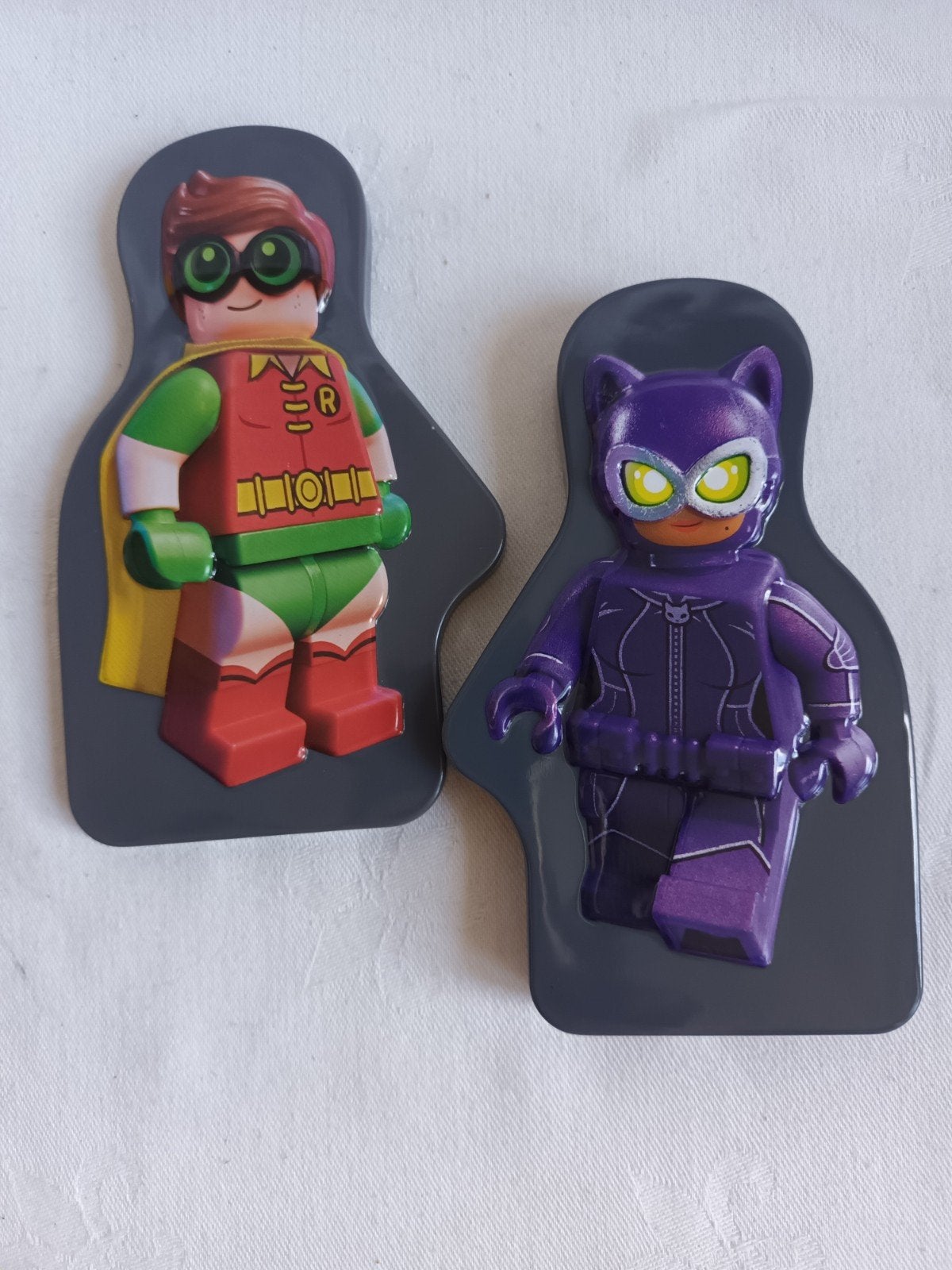 Blikje The Lego Group, McDonald's Batman Robin & Catwoman, Ophalen of Verzenden, Zo goed als nieuw, Overige