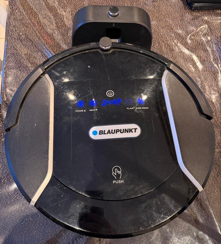 Blaupunkt Robotstofzuiger BSW-VC001X met Laadstation, Gebruikt, Ophalen of Verzenden, Robotstofzuiger, Minder dan 1200 watt