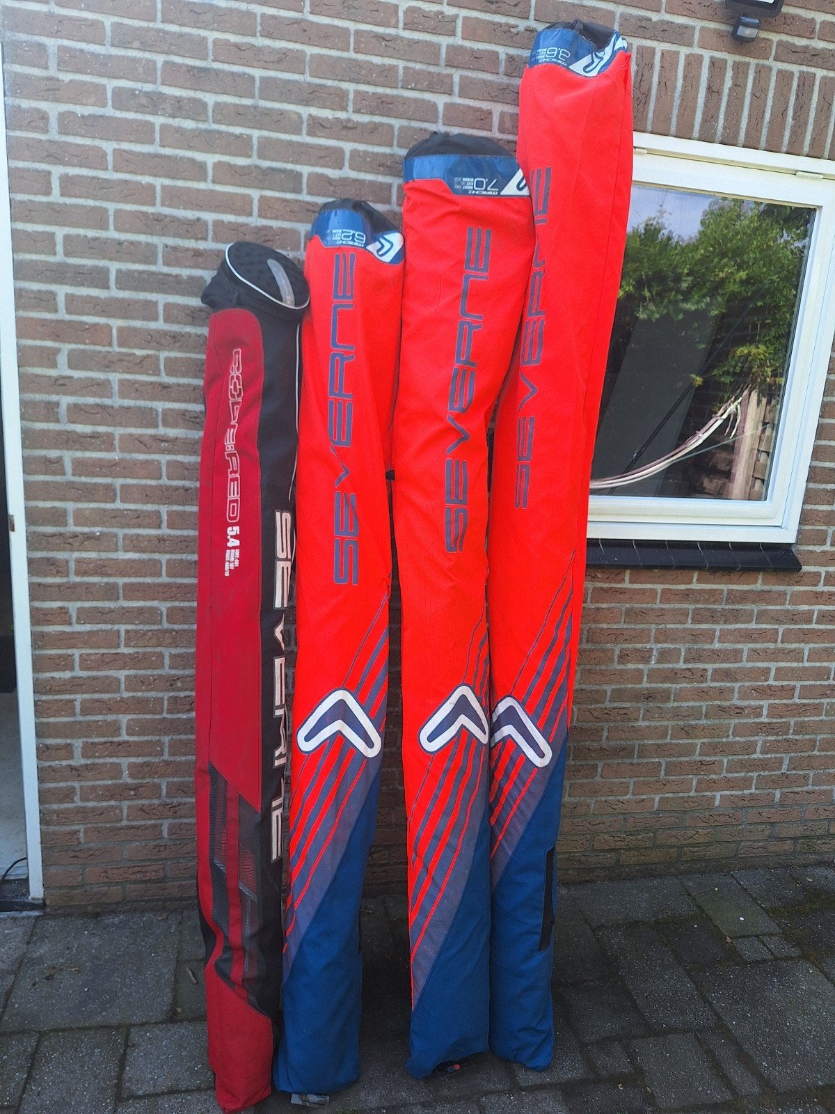 Windsurf zeilen Mach 1 8.6 7,0 en 6,2, Watersport en Boten, Windsurfen, Met zeil(en), Gebruikt, Ophalen of Verzenden, Zeil
