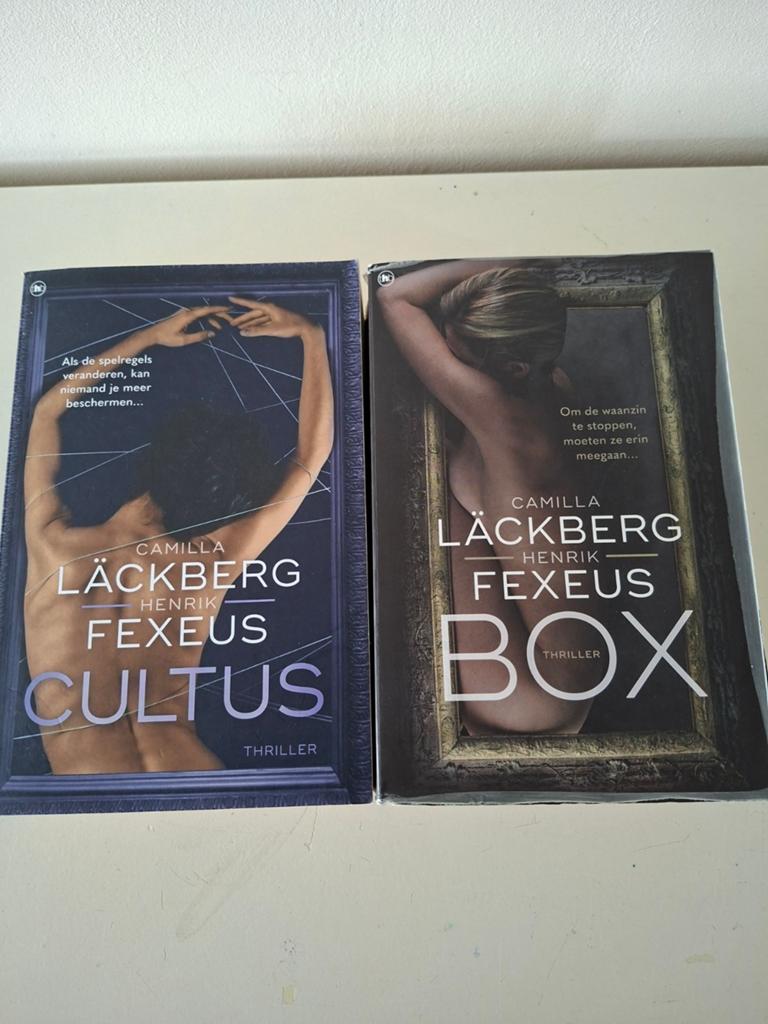 Camilla Läckberg & Henrik Fexeus - Cultus & Box (Thrillers), Boeken, Ophalen, Zo goed als nieuw, Camilla Läckberg, Henrik Fexeus