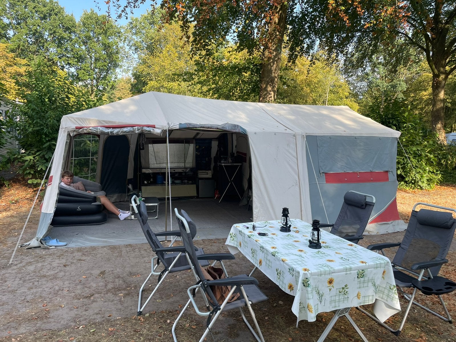 Super leuke vouwagen, Ophalen