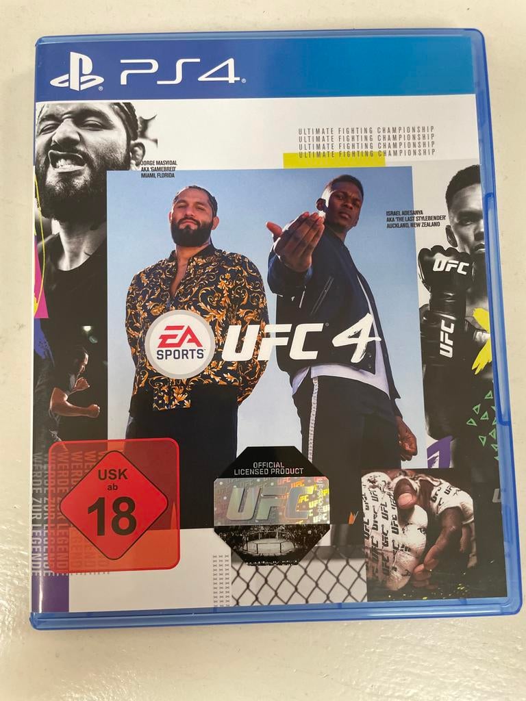 EA Sports UFC 4 PS4 - Vechtgame voor PlayStation 4, Vanaf 18 jaar, Vechten, 1 speler, Eén computer