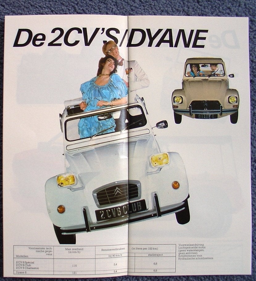 Citroën 1983 programma brochure compact, Boeken, Verzenden, Zo goed als nieuw, Citroën