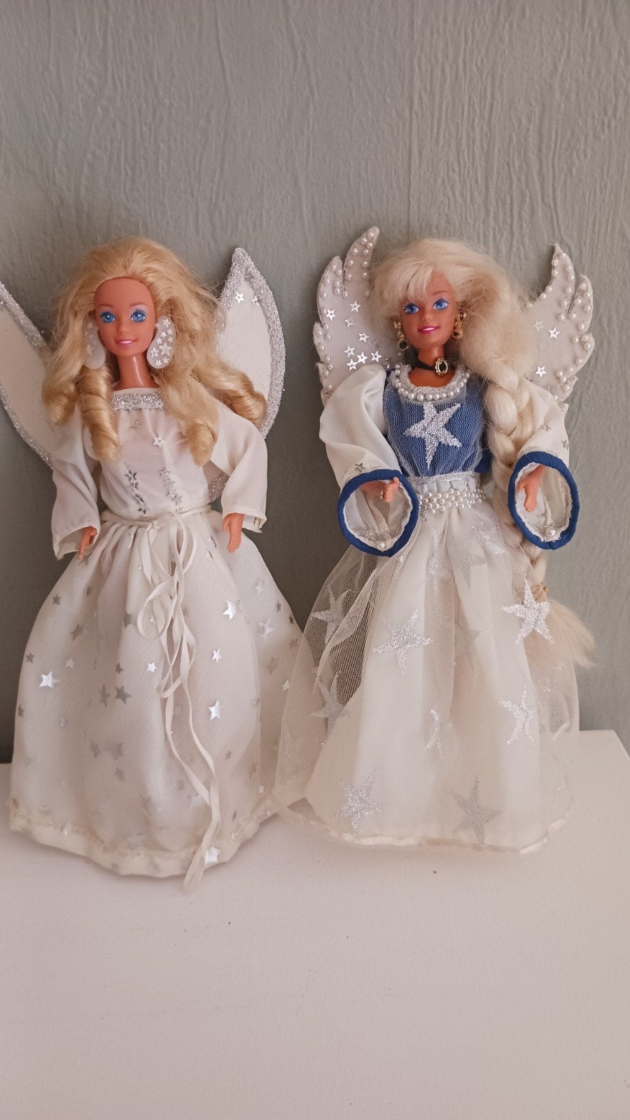 2 Vintage Barbies  Engelen, Verzamelen, Poppen, Ophalen of Verzenden, Gebruikt, Fashion Doll