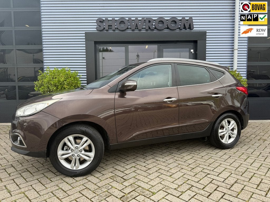 Hyundai Ix35 2.0i Active TREKHAAK|CRUISECONTROL|PDC|AIRCO, Auto's, Hyundai, Stof, Gebruikt, Zwart, 4 cilinders