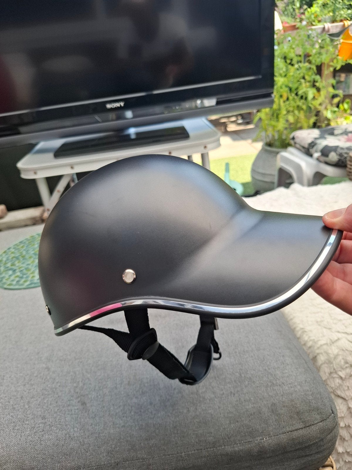 Fiets/Brommer helm in goede staat als nieuw, Fietsen en Brommers, Brommerhelmen, Ophalen of Verzenden, Zo goed als nieuw, Large