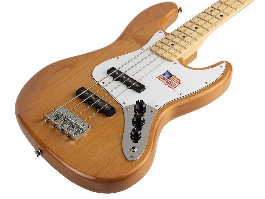 SJBALDNA SX ALD series J-style elektrische basgitaar naturel, Muziek en Instrumenten, Instrumenten | Toebehoren, ., Nieuw, ., .