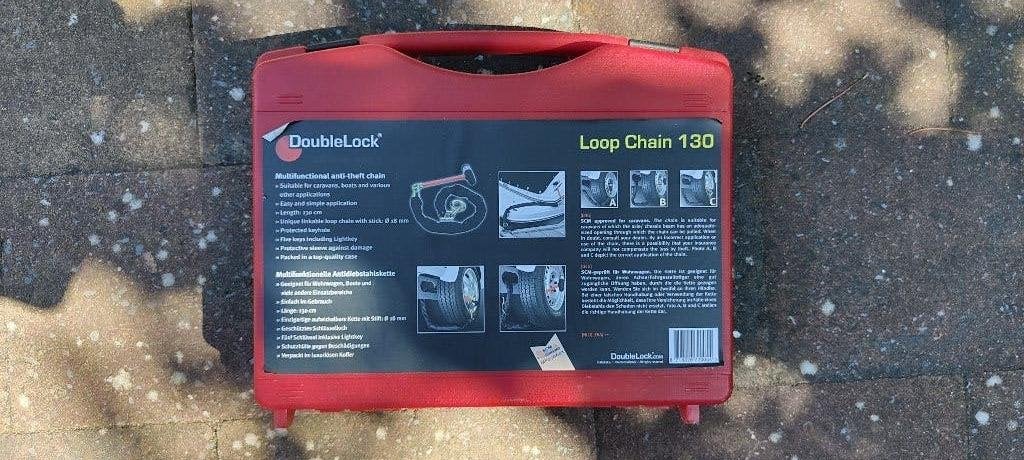 Doublelock Loop Chain kettingslot 130cm - SCM, Ophalen of Verzenden, Zo goed als nieuw
