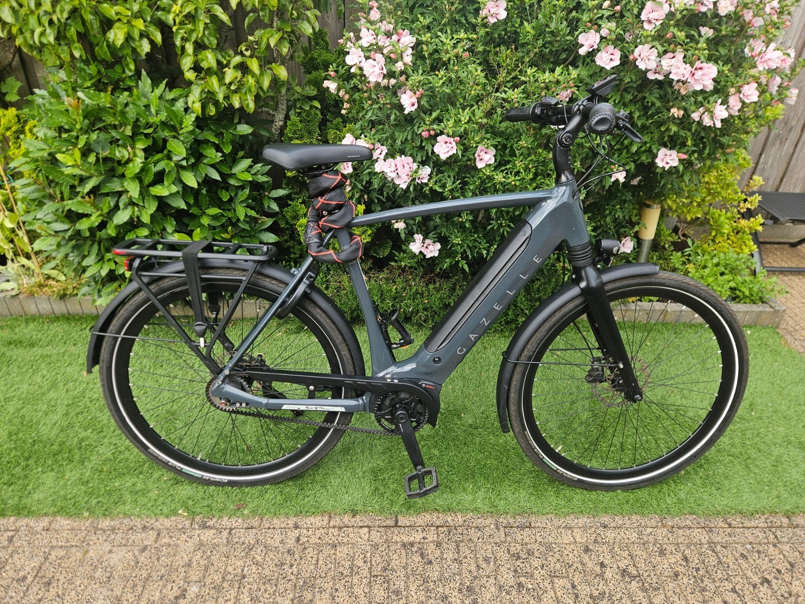Gazelle Ultimate C5 E-bike, Ophalen, Zo goed als nieuw, 59 cm of meer, 50 km per accu of meer