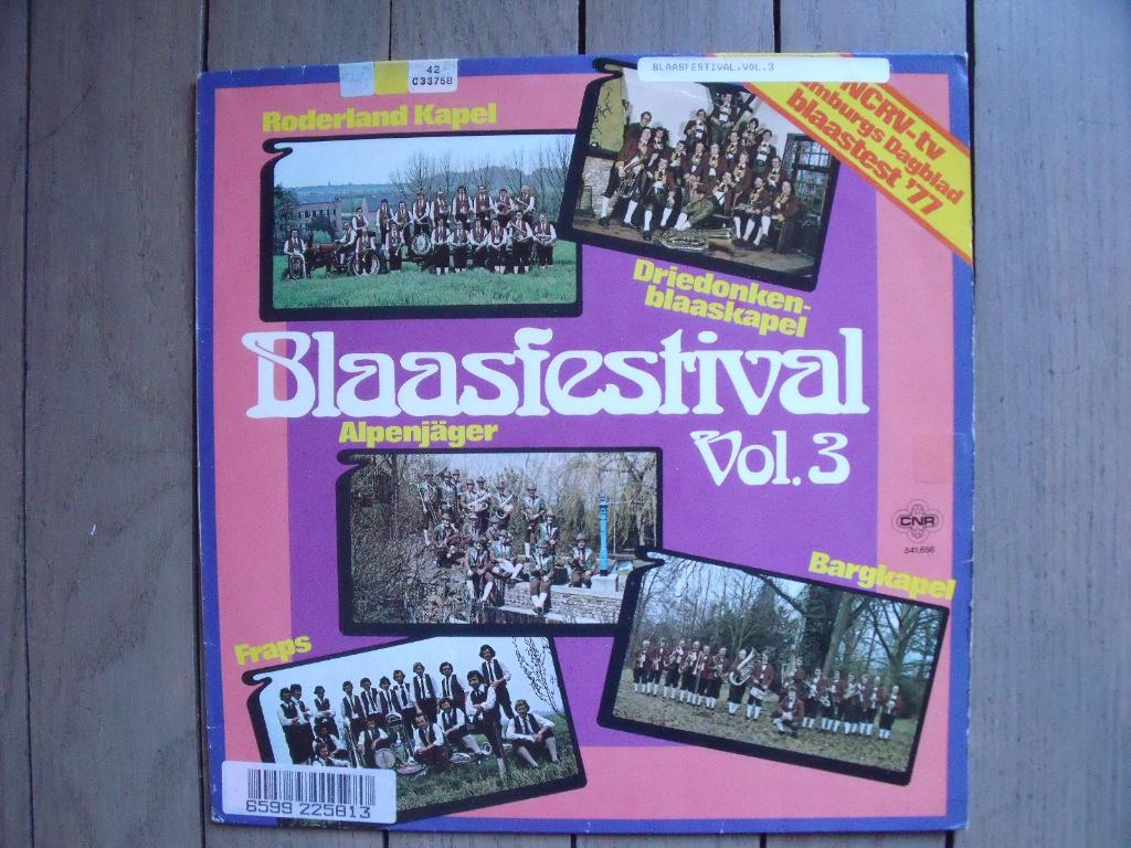Blaasfestival volume 3, Ophalen of Verzenden, 1970 - 1979, Gebruikt, 12 inch