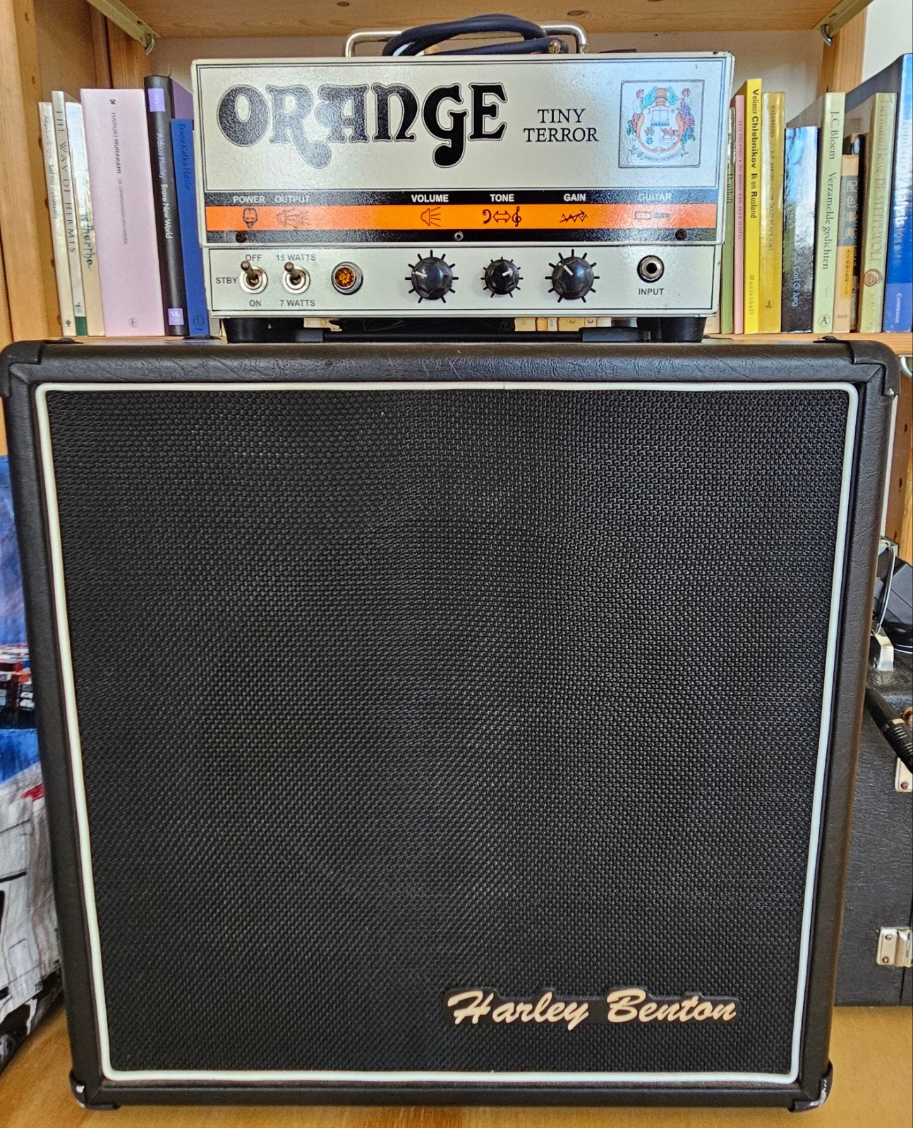Orange Tiny Terror + Cab, Ophalen, Minder dan 50 watt