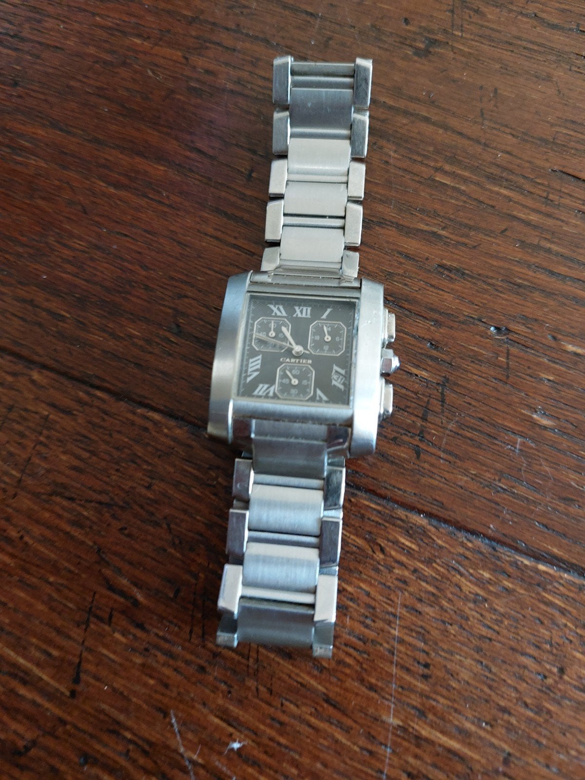 Heren horloge - Cartier - Nieuwe batterij nodig, Verzenden