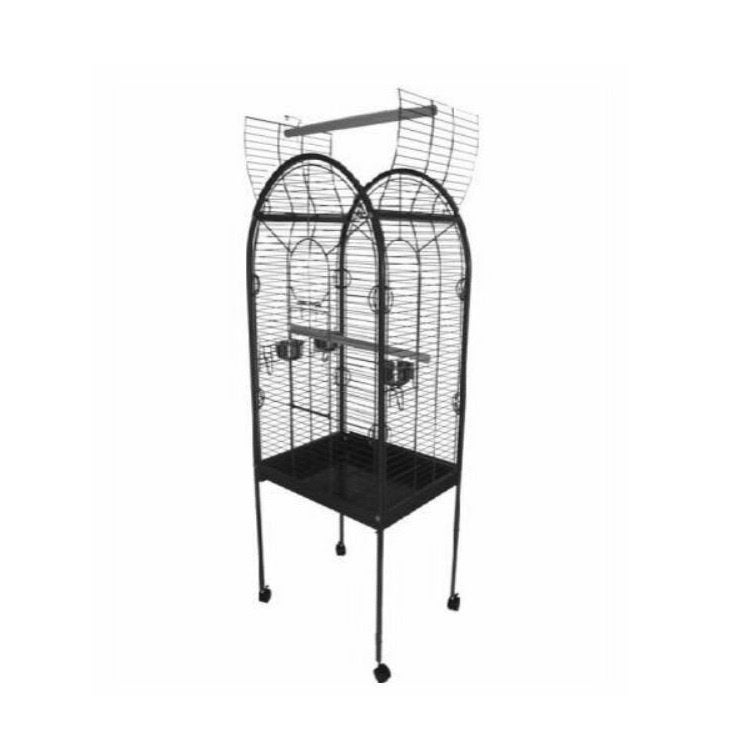 Volière Papegaai Vogelkooi Nieuw Zwart Epoxy 74-48-135 NIEUW