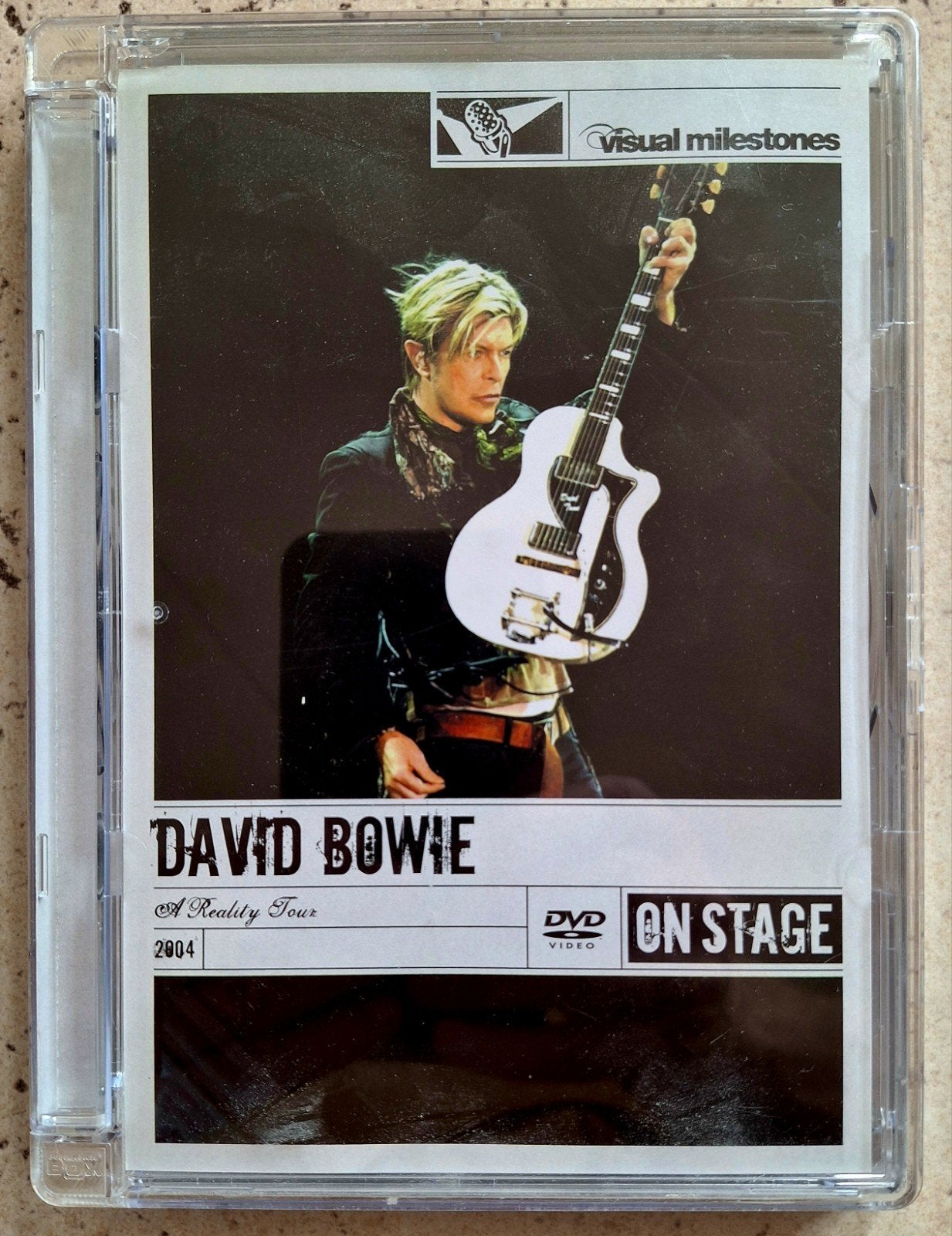David Bowie - A Reality Tour DVD (2004) - Live Concert, Engels, Alle leeftijden, Ophalen of Verzenden, Zo goed als nieuw