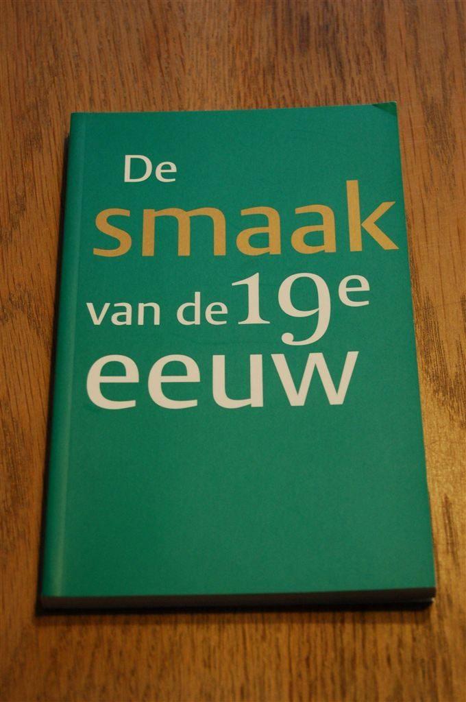 *Annet Pasveer - De smaak van de 19e eeuw, Verzenden, Nieuw