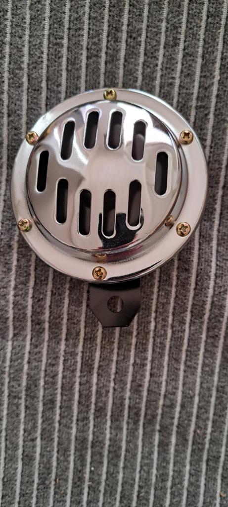 6v Claxon. Chroom. 6 volt. Nieuw., Ophalen of Verzenden, Nieuw