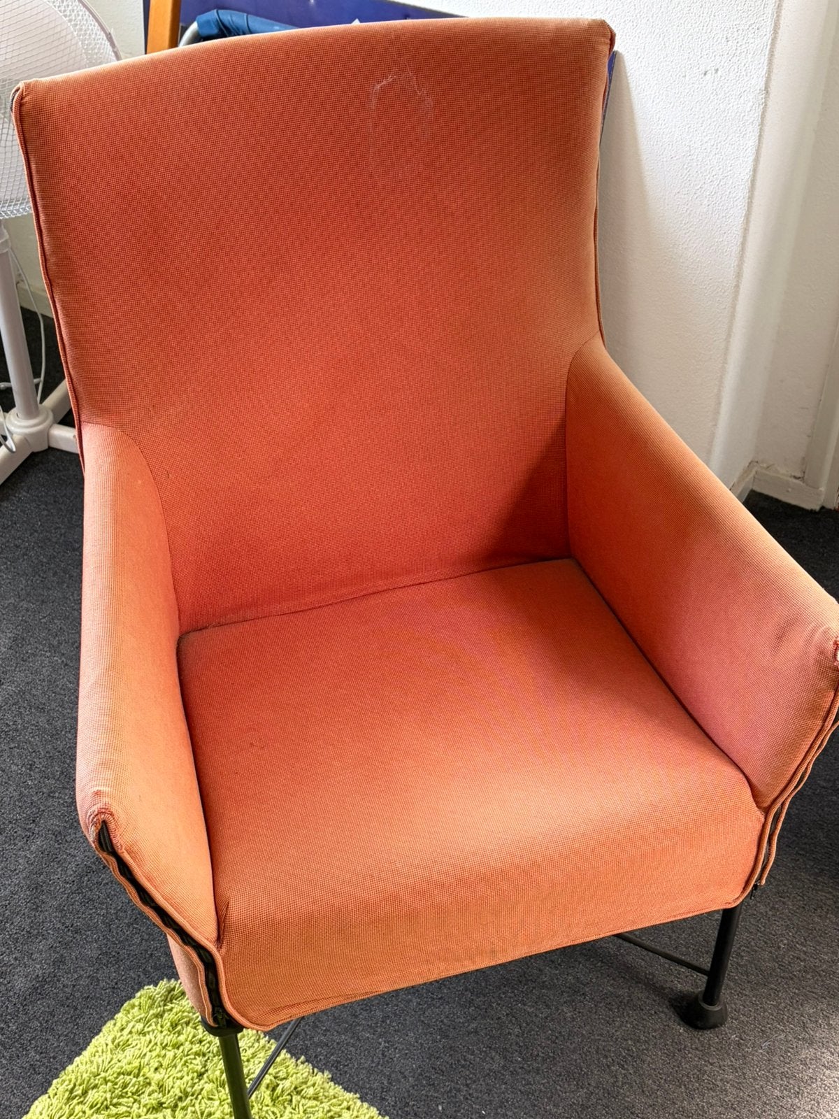 Te koop Charly stoel, Huis en Inrichting, Ophalen, Gebruikt, Stof