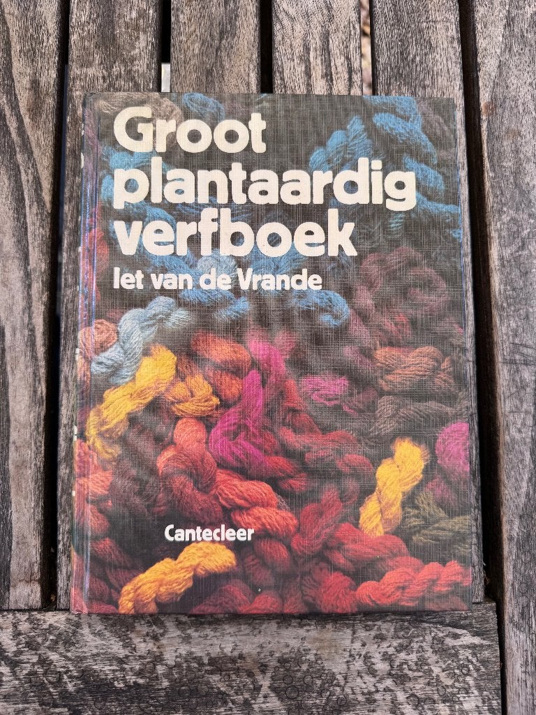 Groot plantaardig verfboek | Iet van de Vrande , Ophalen of Verzenden, Gelezen, Overige onderwerpen