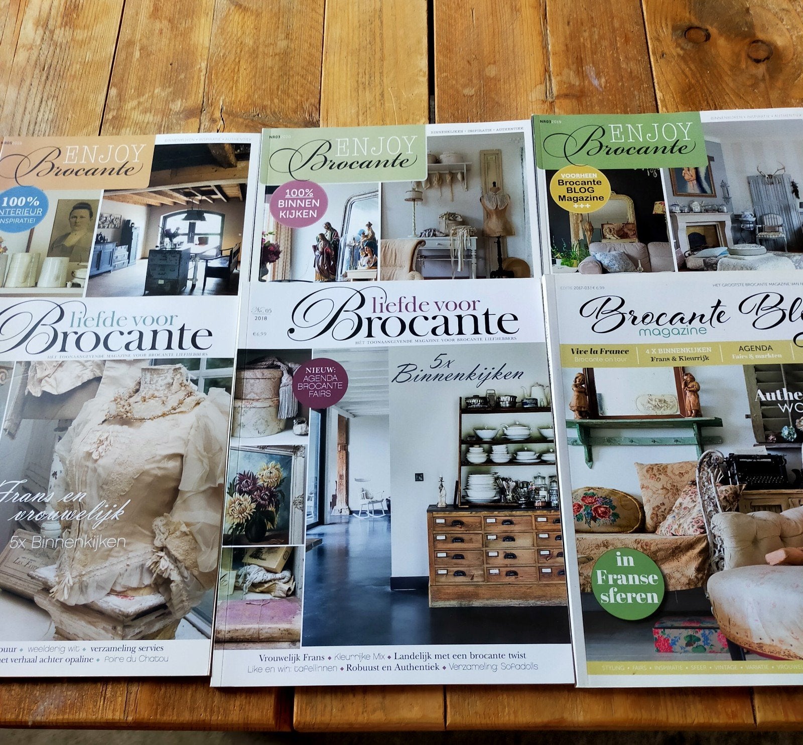Brocante Magazines, Ophalen of Verzenden, Zo goed als nieuw