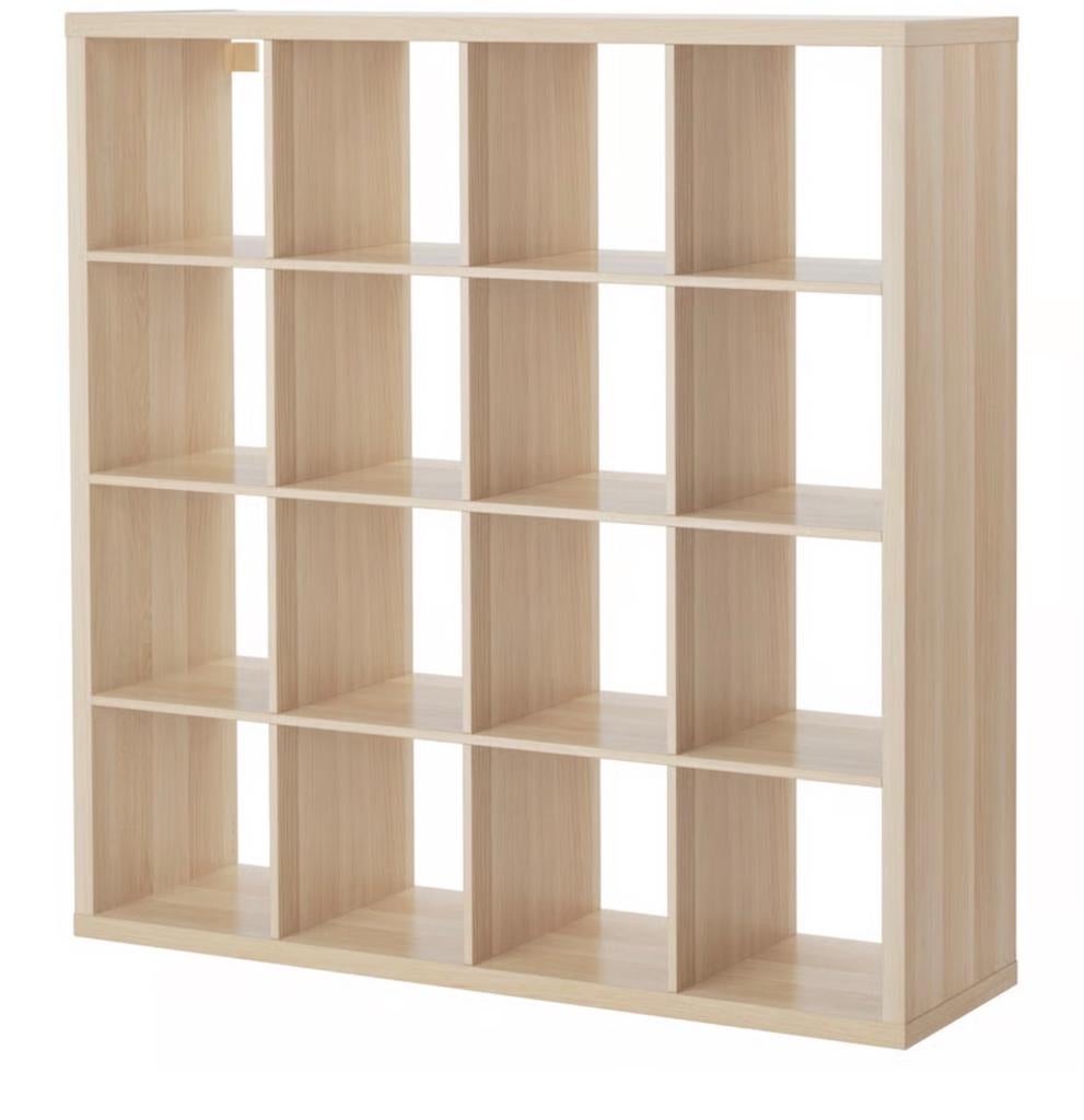 IKEA Kallax kast met 16 vakken - zo goed als nieuw, Ophalen, 100 tot 150 cm, Zo goed als nieuw, Ikea kallax
