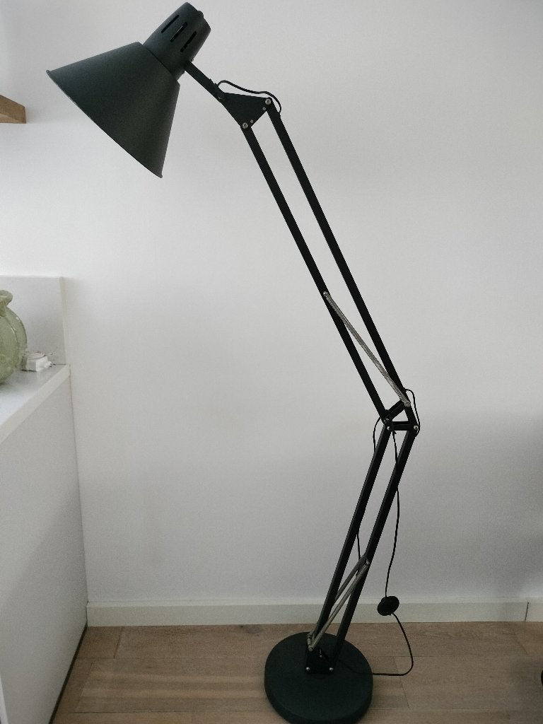staande vloerlamp, Huis en Inrichting, Ophalen, E27 (groot), Zo goed als nieuw, Metaal