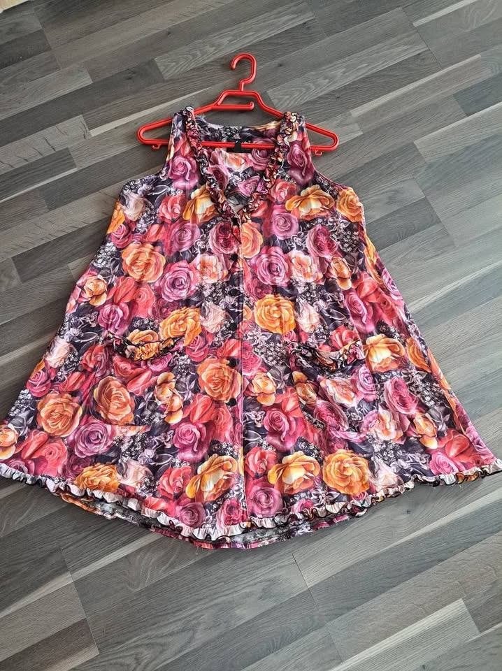 Nicowa top/tuniek bloemenprint, mt L/XL, Kleding | Dames, Ophalen of Verzenden, Zo goed als nieuw, Maat 42/44 (L)
