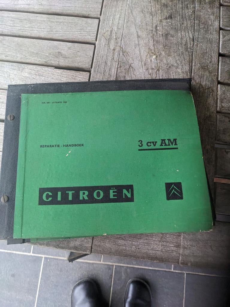 Citroën 2CV AM Reparatie Handboek (Uitgave 1967), Ophalen of Verzenden, Gelezen, Citroën, Citroën Fabriek
