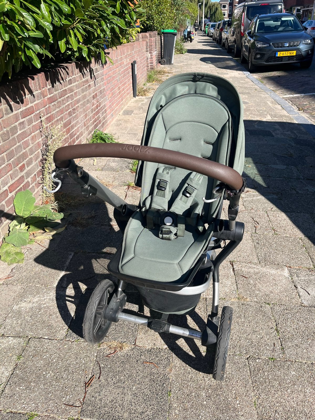 Joolz Hub+ combiwagen met reiswieg en regenhoes, Gebruikt, Combiwagen, Met reiswieg, Ophalen