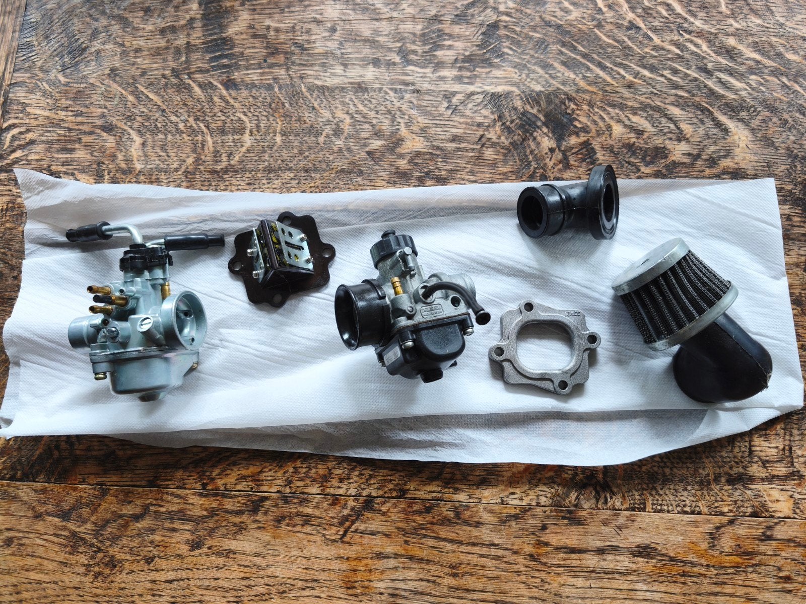 Minarelli horizontaal onderdelen carburateur Dellorto, Ophalen, Carburateur, Yamaha