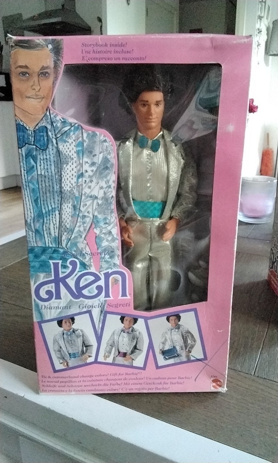 Vintage Ken Diamant Gioielli Segreti Pop - Nieuw in doos, Ophalen of Verzenden, Nieuw, Pop