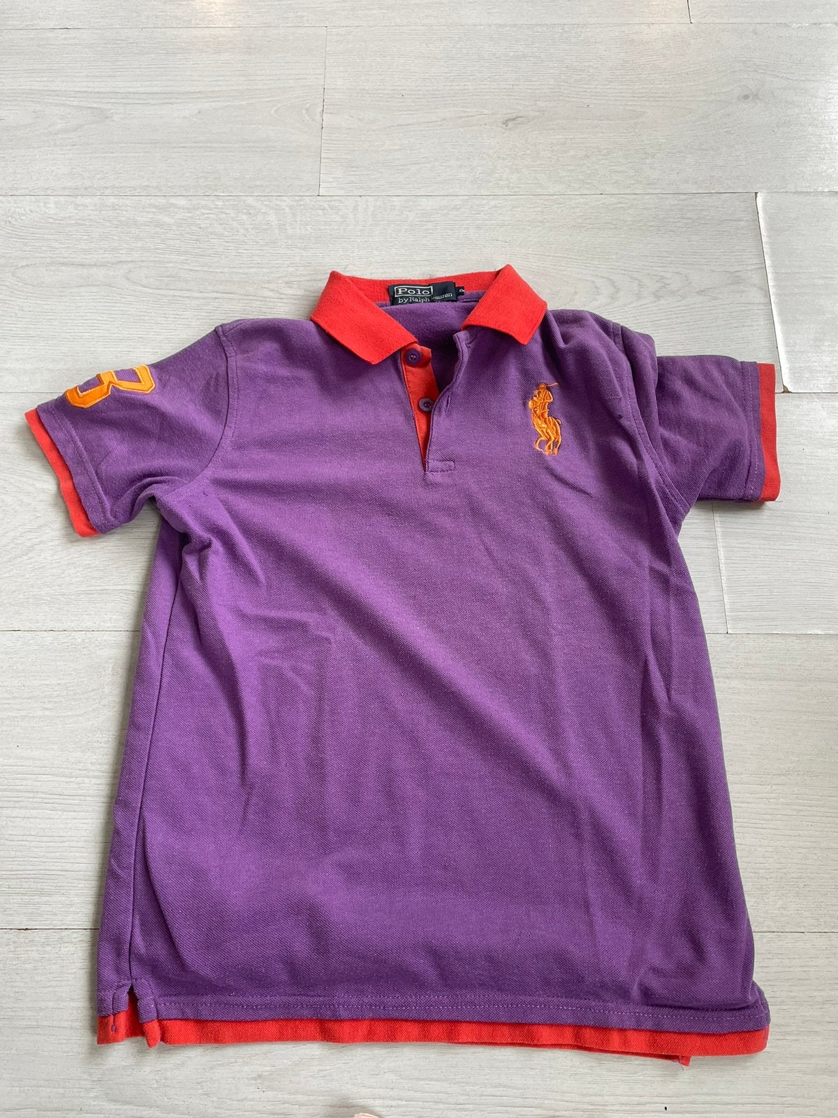 Ralph lauren polo shirt maat 146, Ophalen of Verzenden, Gebruikt, Jongen, Shirt of Longsleeve