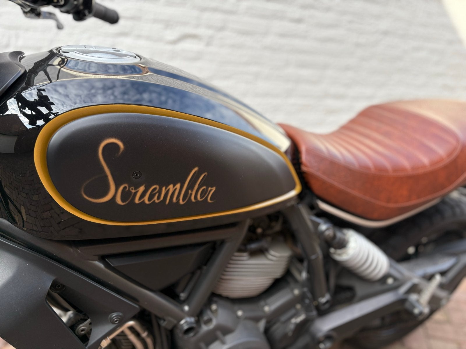 Unieke Ducati Scrambler, 2 cilinders, Motorrijbewijs A, Gebruikt, Particulier