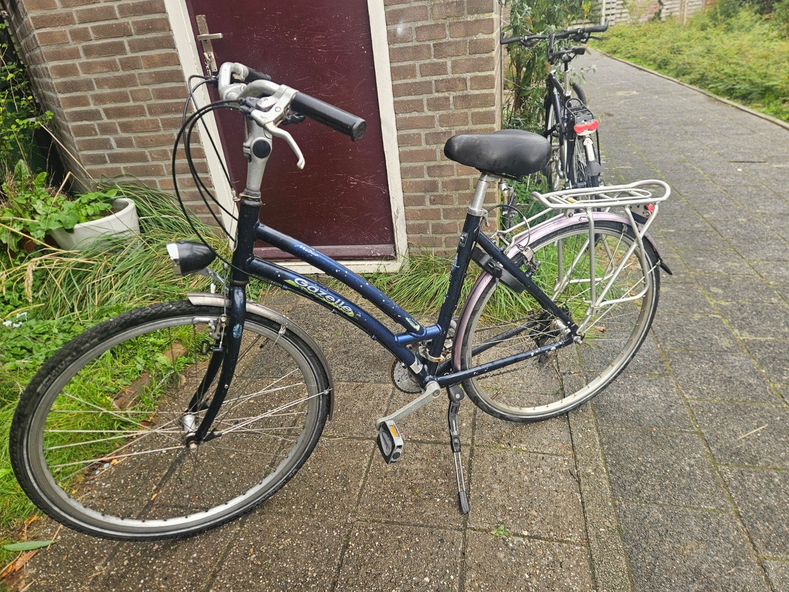 Gazelle damesfiets. 21 versnellingen. Framemaat 50, Ophalen, Gebruikt, Velgrem, Versnellingen