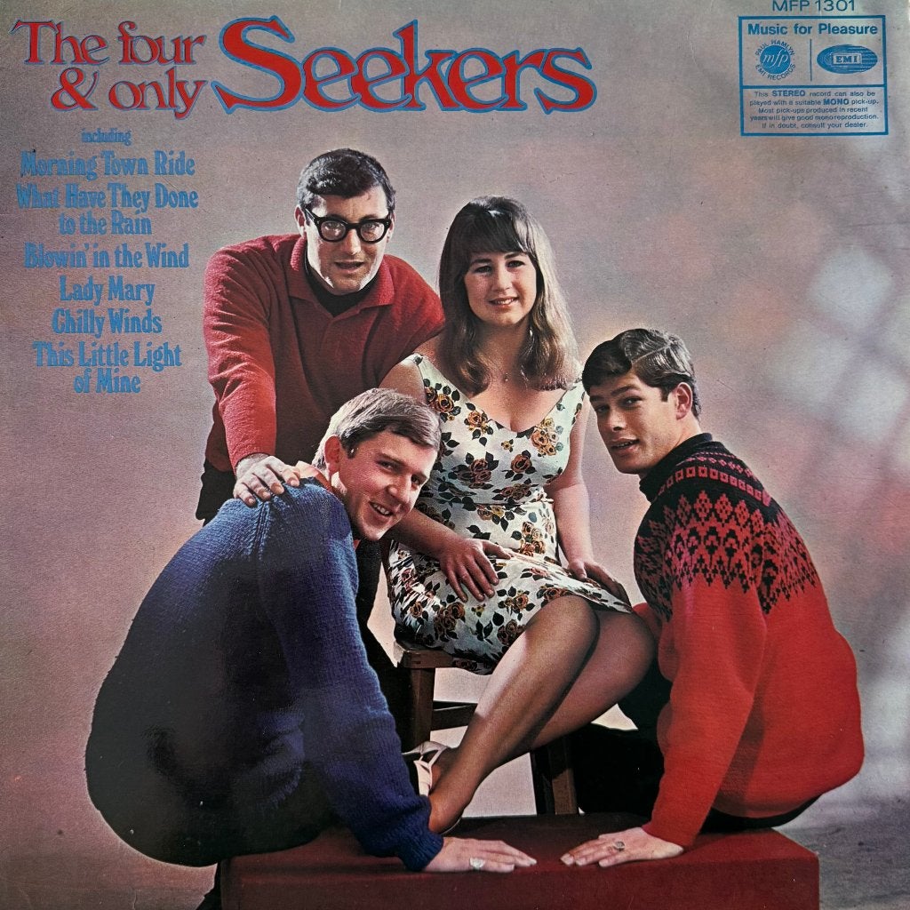 The Seekers - The Four and only Seekers, Cd's en Dvd's, Vinyl | Pop, Gebruikt, Ophalen of Verzenden, Fotohoes, LP