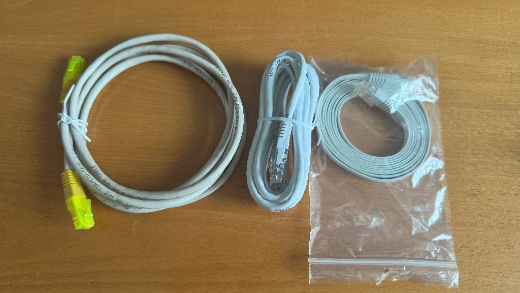 Utp kabel cat. 5e - Diverse lengtes, Verzenden, Gebruikt