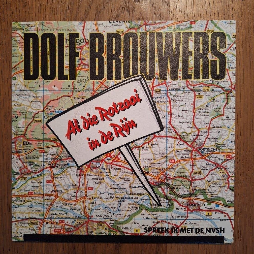 Dolf Brouwers - Al Die Rotzooi In De Rijn (083), Ophalen of Verzenden, Gebruikt, Pop