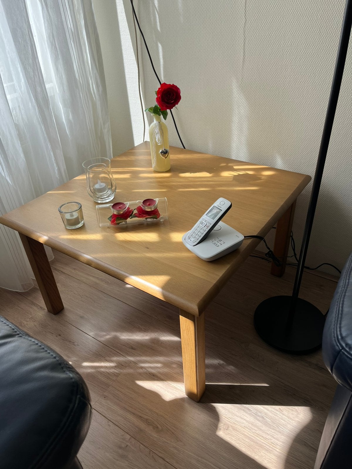 Bijzettafel, Ophalen, Zo goed als nieuw, Tot twee personen, 50 tot 100 cm