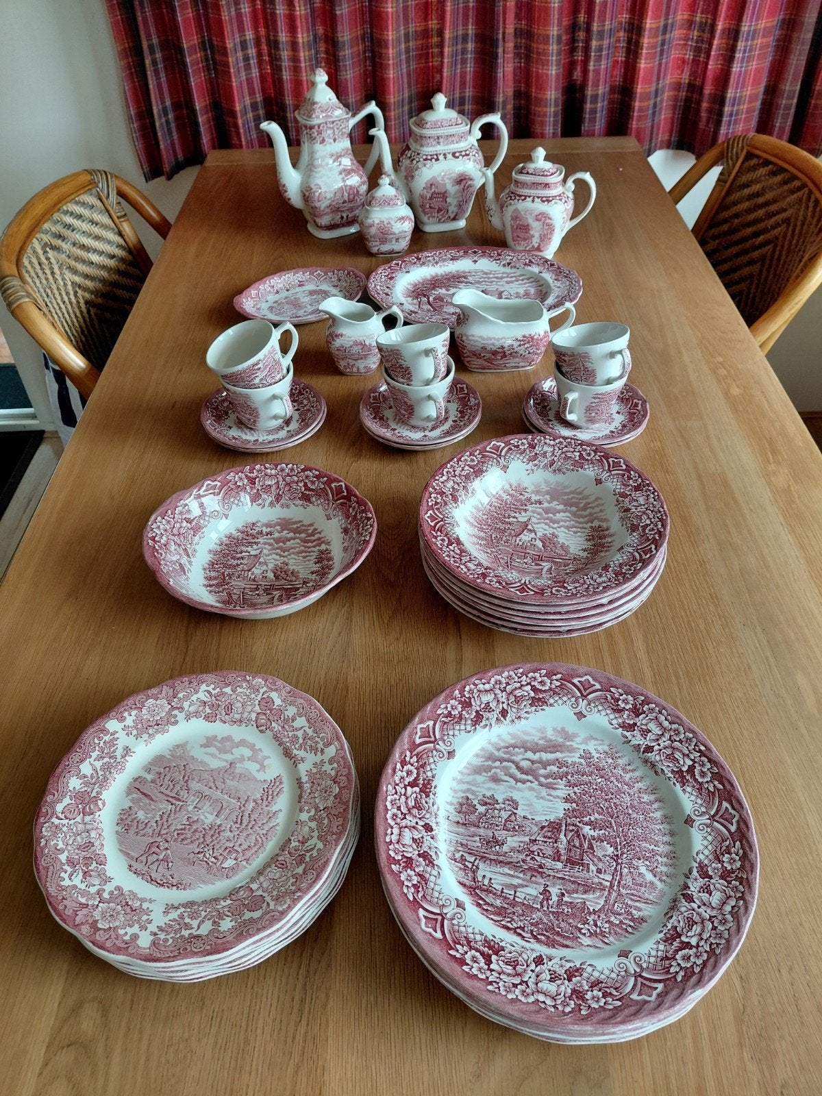 Palissy en Grindley uitgebreid servies., Antiek en Kunst, Ophalen