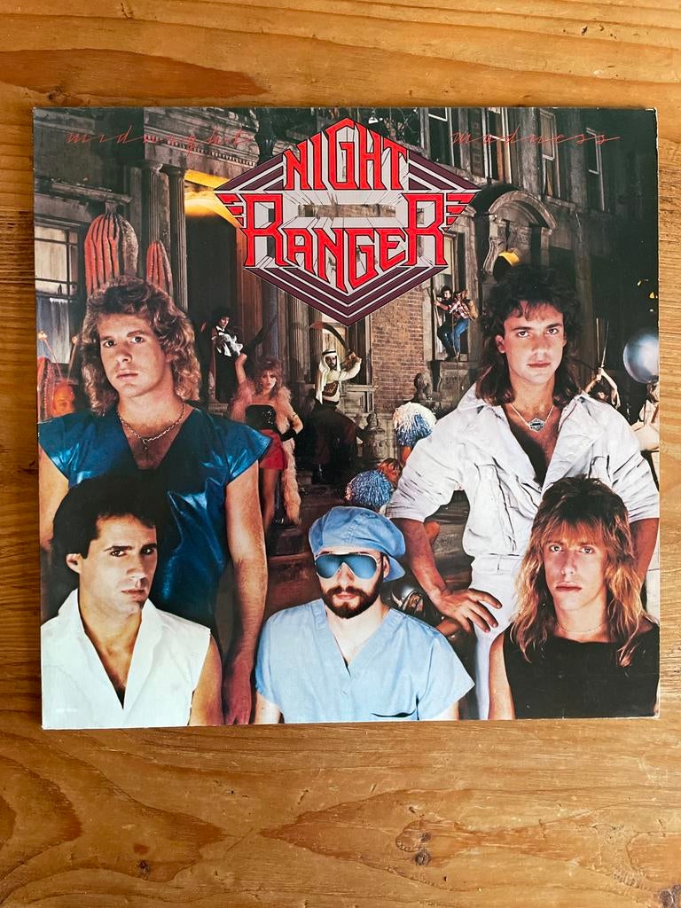 Nightranger - Midnight Madness (Heerlijk rock album), Ophalen of Verzenden, Gebruikt, 12 inch, Poprock