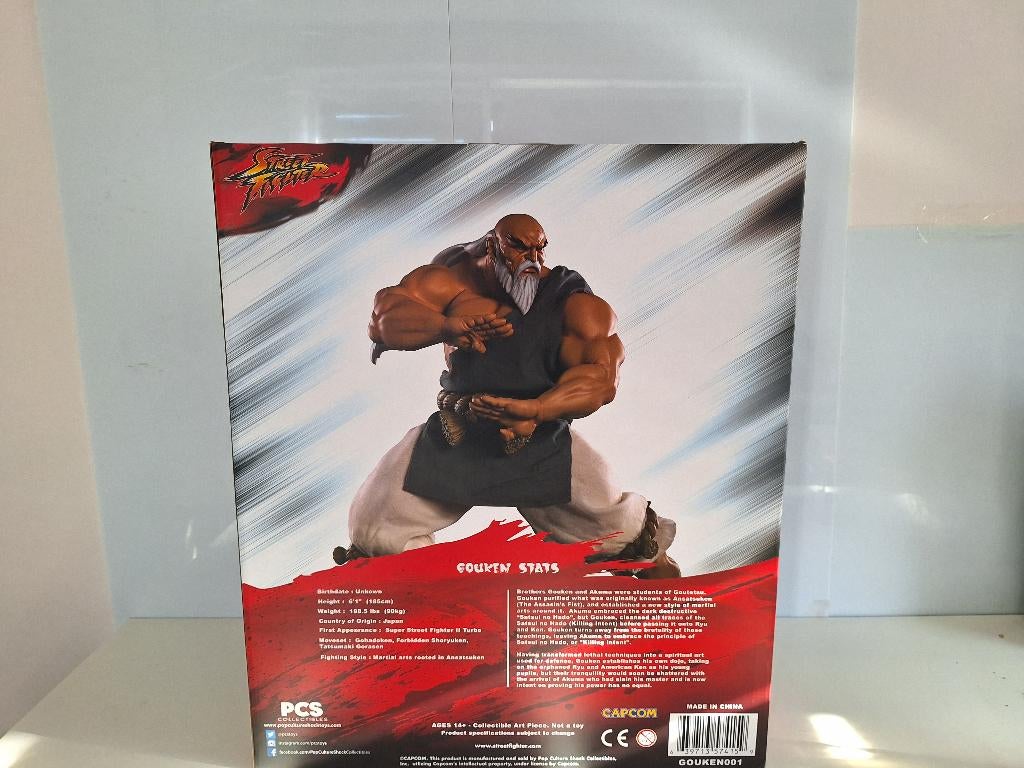 PCS Street Fighter Gouken Collectible Statue Limited Edition, Ophalen