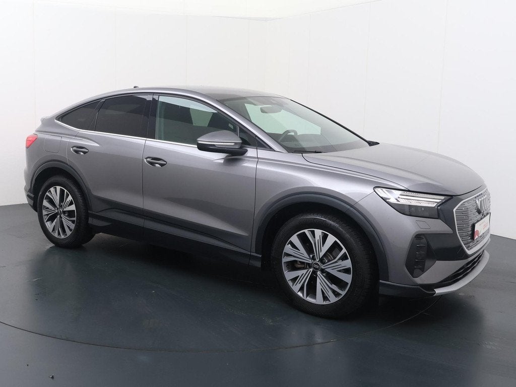 Audi Q4 Sportback e-tron 35 Advanced edition 55 kWh | 170 PK, Auto's, Audi, Gebruikt, Zwart, Met garantie (alle), Origineel Nederlands