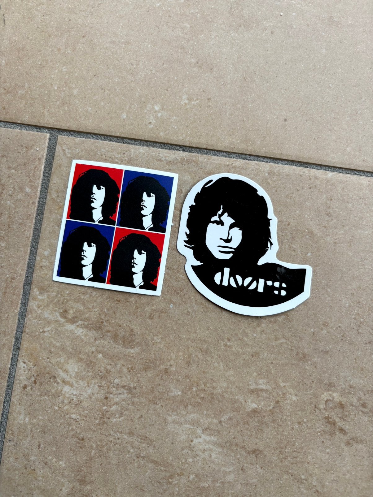The Doors stickers, Ophalen of Verzenden, Nieuw
