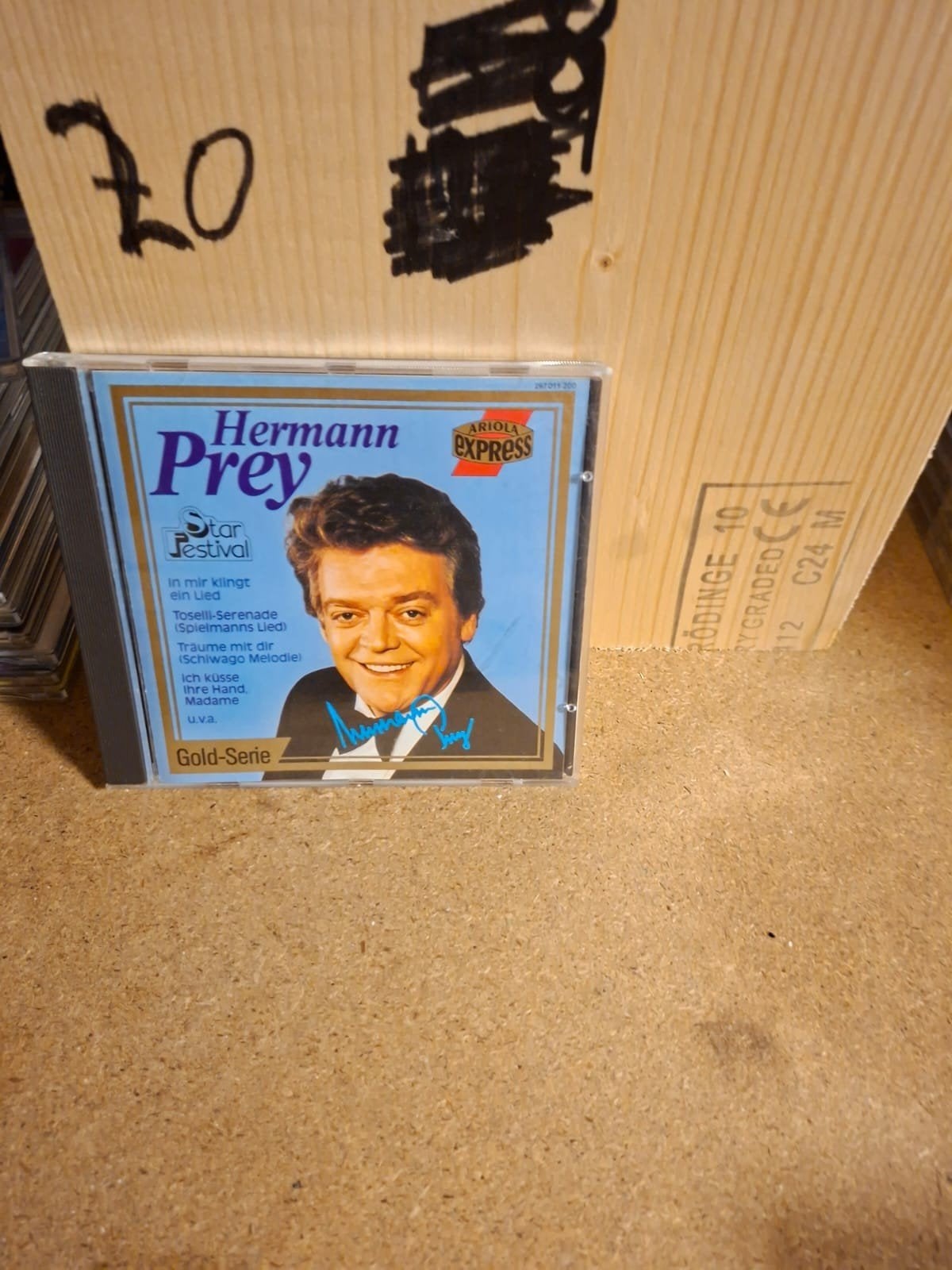 Hermann Prey - Star Festival Gold-Serie CD, Gebruikt, Overige componisten, Modernisme tot heden, Ophalen of Verzenden