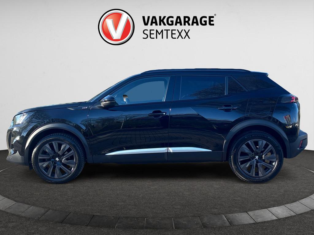 Peugeot 2008 1.2 PureTech GT Pack | Automaat | Org NL | 1e E, Gebruikt, Zwart, Origineel Nederlands, 3 cilinders