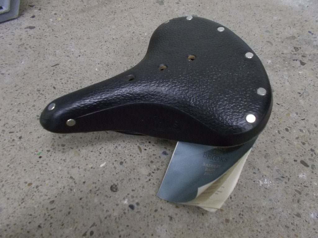 Brooks B66S lederen fietszadel (Nieuw), Ophalen, Leer, Nieuw, Oldtimerfiets